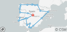  Spain &amp; Portugal - 25 destinations 