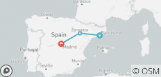  Von Barcelona bis Madrid - 3 Destinationen 