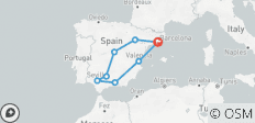  Andalucia &amp; Valencia - 8 destinations 