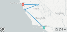  Kalifornien Rundreise - 9 Tage - 4 Destinationen 