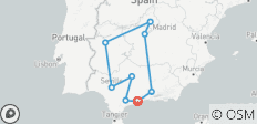  Andalusien &amp; Madrid (inkl. Malaga) - 9 Destinationen 