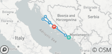  Das Beste von Kroatien - Reise für neugierige Stadtfamilien - 9 Destinationen 
