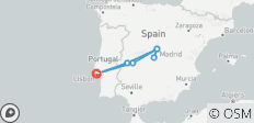  Madrid - 5 Tage - 7 Destinationen 