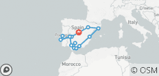  Portugal, Andalusië &amp; Middellandse Zeekust, 12 dagen - 15 bestemmingen 