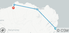  Wandern entlang der Antrim Coast - 4 Destinationen 