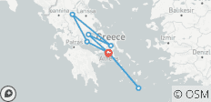  Highlights of Greece Tour - 8 Days - 8 destinations 