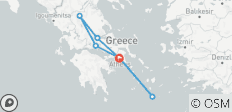  Hoogtepunten van Griekenland - 8 dagen - 7 bestemmingen 