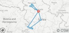  Privé rondreis - Ontdek Servië - 13 bestemmingen 