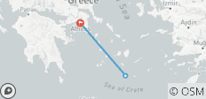  Athens &amp; Greek Island Santorini - 6 Days - 3 destinations 