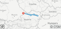  Donauradweg Passau - Wien / Sportlertour - 5 Destinationen 