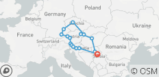  Kaiserstädte Europas - 8 Länder - Privatrundreise - 16 Destinationen 