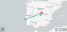  Madrid ab Lissabon - 5 Tage - 5 Destinationen 
