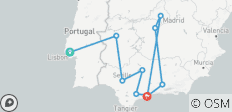  Desde Lisboa 6 días Andalucía y Madrid - 10 destinos 