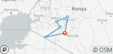  Kenia Privatsafari - 6 Destinationen 