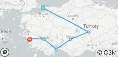  10 Dagen - Turkse bries - 7 bestemmingen 