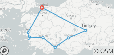  Türkische Brise - 10 Tage - 9 Destinationen 