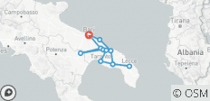  Grand Tour of Puglia-Basilicata, from Matera to Lecce - 12 destinations 