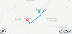  Chateaux Of The Loire Walk - Short Break - 5 destinations 