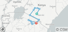  Kenia &amp; Tanzania: De Safari-ervaring met Nairobi - 13 bestemmingen 