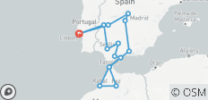  Au départ de Lisbonne, 12 jours en Andalousie et au Maroc - 16 destinations 