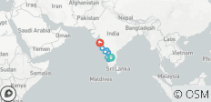  Magisch Karnataka met Goa - 8 bestemmingen 