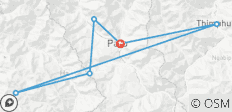  Ruta de senderismo por Bután - 6 destinos 