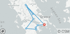  Rundreise Charmantes Griechenland (7 Tage) - 10 Destinationen 
