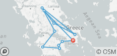  Rundreise Charmantes Griechenland (7 Tage) - 11 Destinationen 