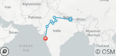  Circuit de luxe au Népal et en Inde - 13 jours<br /> - 7 destinations 