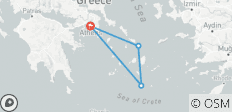  Discovery of Athens, Mykonos &amp; Santorini - 8 days - 4 destinations 