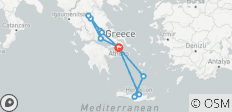 Explore the Best of Greece - 10 Days - 11 destinations 