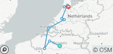  Grand Bites, Brews, Views &amp; Canals of Holland &amp; Belgium - 10 destinations 