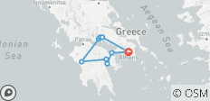  Greece Historical Tour with Nauplion - 4 Days - 9 destinations 