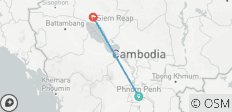  Private Tour: 6 Days Cambodia Highlights - 4 destinations 