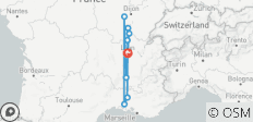  Südfrankreich erleben: Burgund &amp; Provence (Lyon - Lyon) - 10 Destinationen 