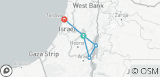  Jerusalem, Totes Meer &amp; Tel Aviv Erlebnisreise - 5T/4N - 5 Destinationen 