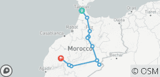  5 Days fromTangier to Merzouga Marrakech - 12 destinations 