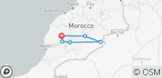  Marokkaans woestijnavontuur in de bergen - 6 bestemmingen 
