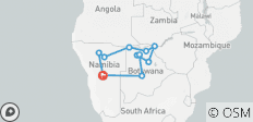  Zambezi - 21 Days Adventure - 11 destinations 