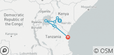  Masai Mara Adventure - 7 destinations 