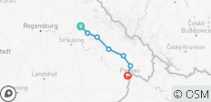  8 Tage Goldsteig Südschleife von Konzell nach Passau (8 Tage) - 7 Destinationen 