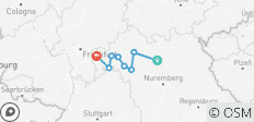  MS Allure - Mit Rad &amp; Schiff von Bamberg nach Aschaffenburg (8 Tage) - 8 Destinationen 