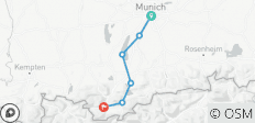  De Munich à Garmisch - 8 jours (8 jours) - 6 destinations 