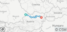  Donau-Radweg Bummlertour - Gemütlich von Passau nach Wien 10 Tage (10 Tage) - 10 Destinationen 