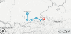  München - Salzburg: Isar, Mozart, Berge &amp; Seen (8 Tage) - 7 Destinationen 