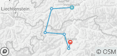  Adige Cycle Path (from Innsbruck) - 6 destinations 