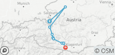  Van Königssee naar Wörthersee - Alpenoversteek 10 dagen (10 dagen) - 9 bestemmingen 