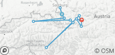  SalzAlpenSteig - van het Salzburger Land naar de Hallstattersee (8 dagen) - 13 bestemmingen 