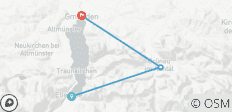  Salzkammergut Mountains &amp; Lakes Trail 5: Natuurjuweel Almtal met Grünberg en Traunsee (5 dagen) - 3 bestemmingen 