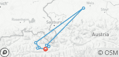  Salzburg summits &amp; Kitzbühel Alps - 8 Days of High - altitude Hiking in Pinzgau and Pillerseetal 8 Days - 8 destinations 